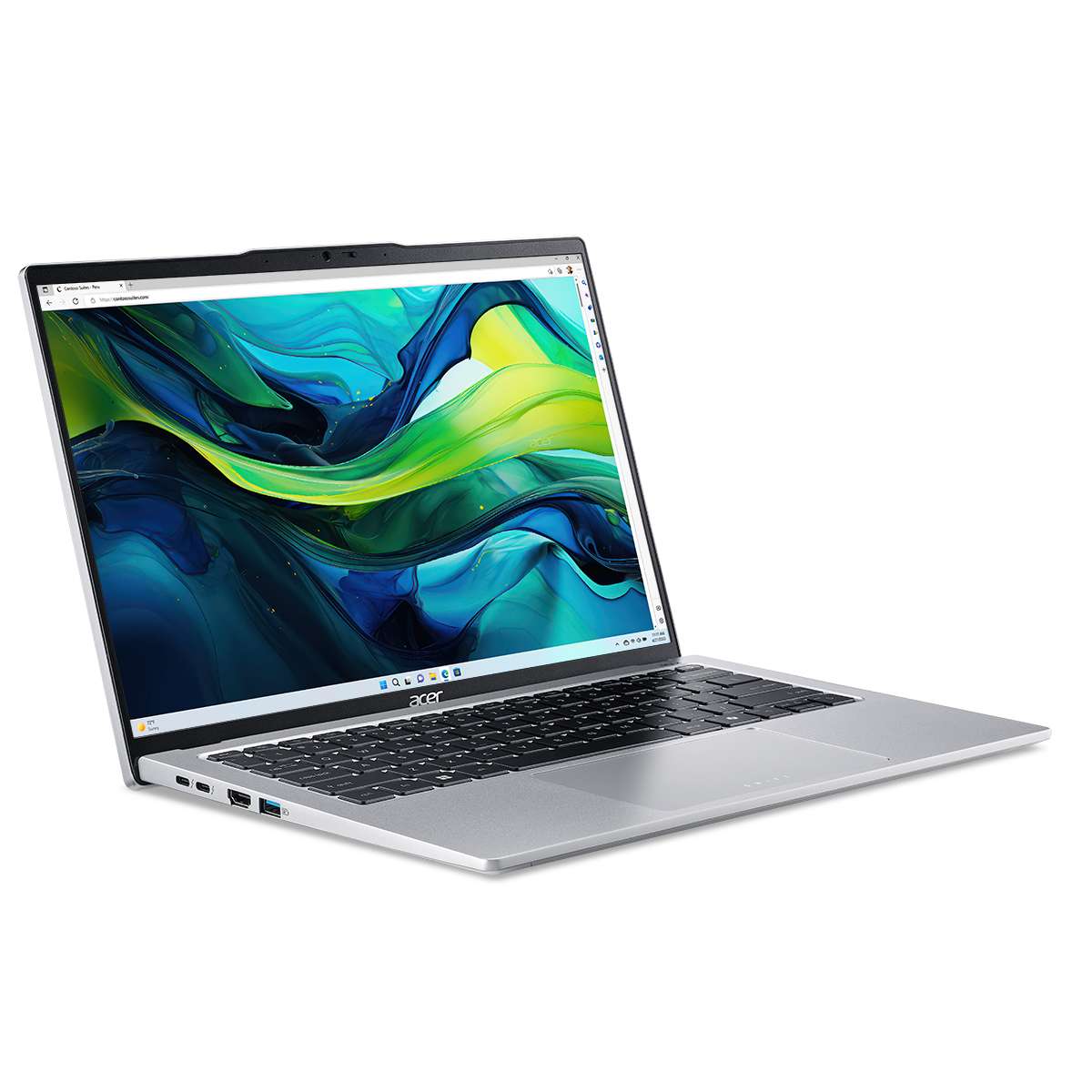 Notebook Acer Swift Go 14 Intel Core Ultra 5 512GB SSD 16GB Ram Windows 11 Silver